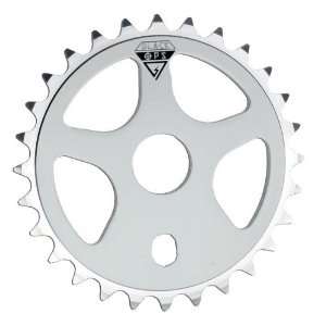  Black Ops Micro Drive 28T Bicycle Chainring   White 
