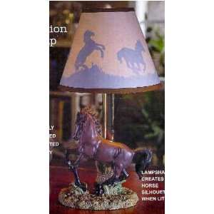 Stallion Horse Sculptured Lamp (CPI)