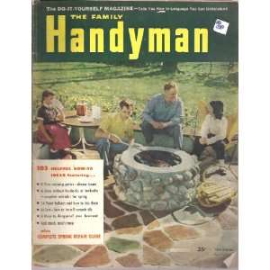  THE FAMILY HANDYMAN~MAGAZINE~MAY 1955 VARIOUS Books