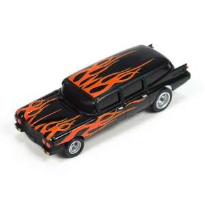    4Gear R4 59 Cadillac Ambulance (Black w/Org Flames) Toys & Games
