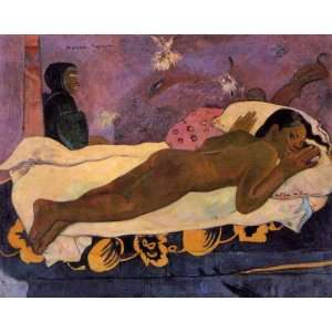  Oil Painting Manao Tupapau Paul Gauguin Hand Painted Art 