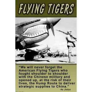 Exclusive By Buyenlarge Flying Tigers 28x42 Giclee on Canvas  
