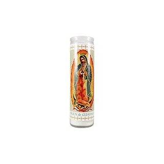     Veladora Virgen de Guadalupe White 