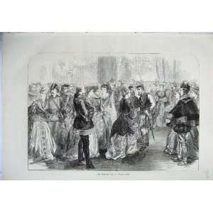    1871 Waverley Ball WillisS Rooms Men Women Dancing