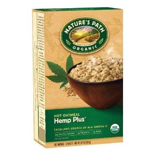 Natures Path Organic Hemp Plus Instant Hot Oatmeal, 8 Count Boxes 
