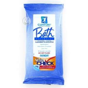  Comfort Bath Essentials Cleansing Washcloths (Pack of 8 