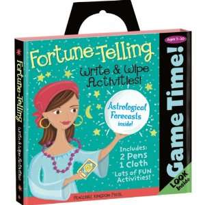    Fortune Telling Game Time Write & Wipe Activity Book Toys & Games
