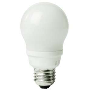 Philips 156991   9 Watt CFL Light Bulb   Compact Fluorescent   A Shape 