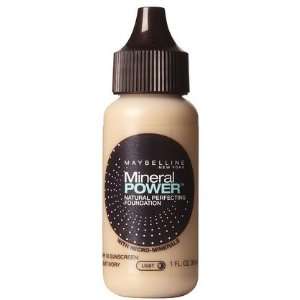  Maybelline Mineral Power Liquid Foundation, Light Ivory 