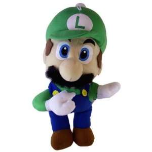   Toy   Nintendo Super Mario Bros Luigi Plush Doll (12 In) Toys & Games