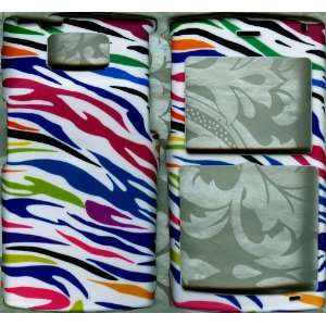  Cute Zebra Colors Samsung BlackJack 2 i617 FACEPLATE SNAP 