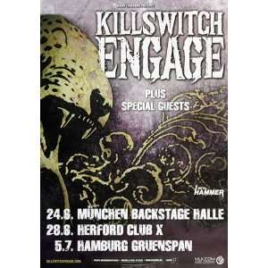  Killswitch Engage   Starting Over 2009   CONCERT POSTER 