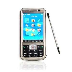   Sim Card TV Function Cell Phone Silver + Free 256MB TF Card (SZR138