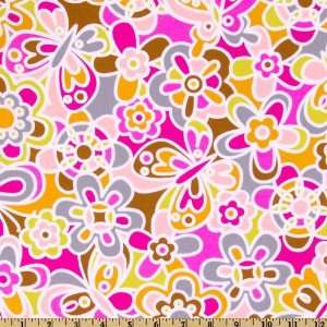   Weekends Kaleidoscope Brown Fabric By The Yard Arts, Crafts & Sewing