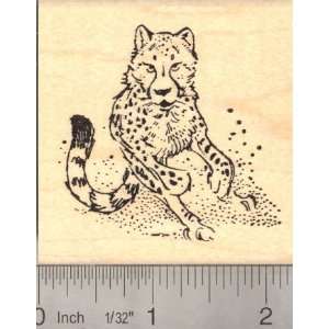  Running Cheetah, Wildlife Rubber Stamp Arts, Crafts 