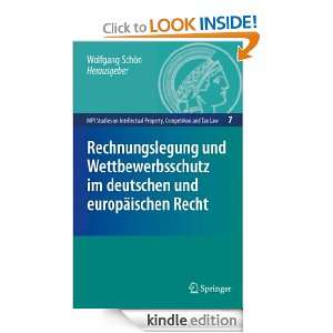   Competition Law) (German Edition) Wolfgang Schön  Kindle