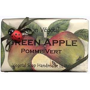  Alchimia Ladybug Natural Green Apple Handmade 10.6Oz. Soap 