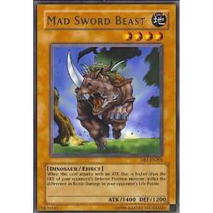  Yu Gi Oh Dark Beginnings   Mad Sword Beast 1st Edition 