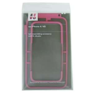   Case for iPhone 4/4S (A Kit) / Deep Pink. Cell Phones & Accessories
