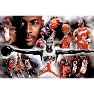 Deck Chicago Bulls   Michael Jordan NBA Wall Stars  Sports 