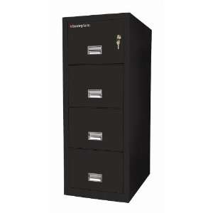  Insulated Vertical File Cabinet   31D Black, Legal