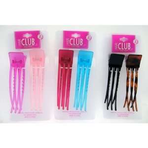  2Pc Long Claw Clips Case Pack 48   893871 Beauty