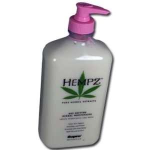 Supre Hempz Pink Pump Age Defying Herbal Moisturizer 18 Oz