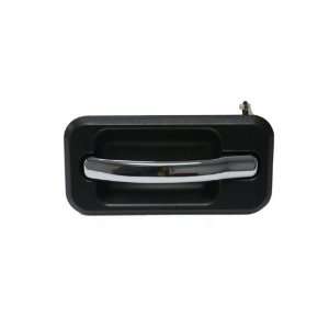 Hummer H2 Black Outside Rear Driver Side Replacement Door Handle With 