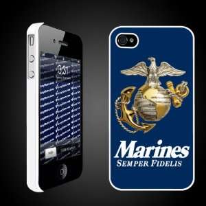  Military iPhone Case Designs Marines Semper Fidelis (Blue 
