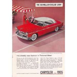 com 1955 Ad Chrysler New Yorker Deluxe Original Vintage Car Print Ad 