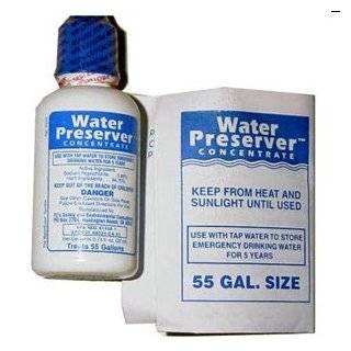 55 Gallon Water Preserver Concentrate 5 Year Emergency Disaster 