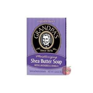 Grandpa Brands Co.   Shea Butter Soap w/Lavender & Vanilla 