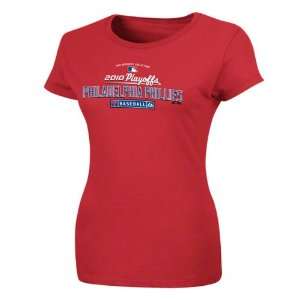   Authentic Collection 2010 Playoffs Red T Shirt