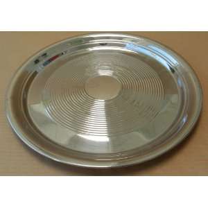  Round Chrome plated Serving Dish Plate   14 inches in 