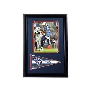   with Team Pennant in a 12 x 18 Deluxe Frame