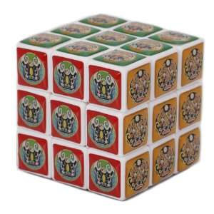   Cube Puzzle Toy with Facebook Stickers on the Surface Toys & Games