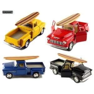   Pickup with Surfboard 132 Scale (Black/Blue/Red/Yellow) Toys & Games