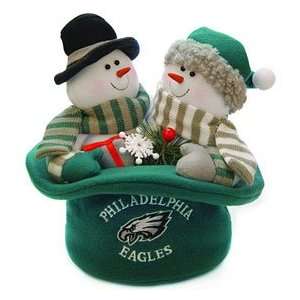 Philadelphia Eagles Snowmen Top Hat