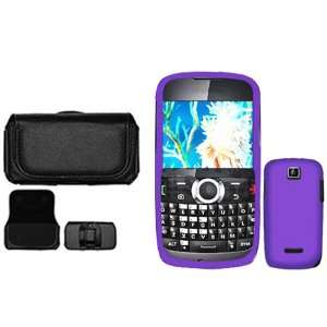  iNcido Brand Motorola WX430/Theory Combo Rubber Purple 