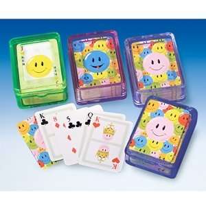  Mini Smiley Face Playing Cards Toys & Games