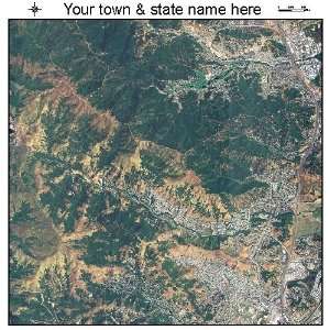 Aerial Photography Map of Lucas Valley Marinwood, California 2010 CA