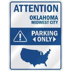   CITY PARKING ONLY  PARKING SIGN USA CITY OKLAHOMA
