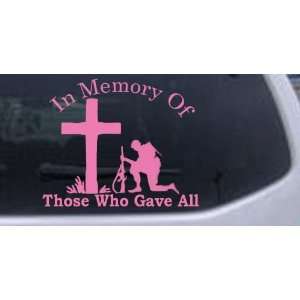   Who Gave All Military Car Window Wall Laptop Decal Sticker Automotive