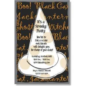  Witchs Hat Halloween Invitations Toys & Games