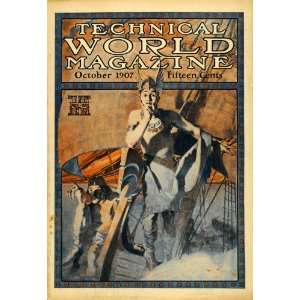  1907 Cover Greek God Hermes Discovery Myth Goldbeck Art 