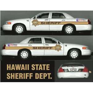  BILL BOZO HAWAII STATE SHERIFF POLICE DECALS