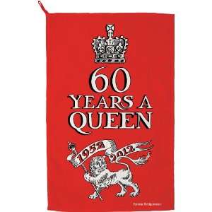   Queen Elizabeth II Dish Cloth (60 Years a Queen)  Home