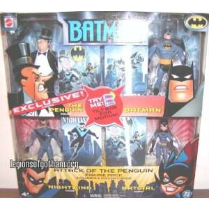  Batman Attack of the Penguin Action Figure Pack 