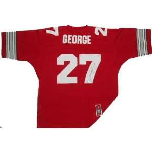   Ohio State Buckeyes Autographed Throwback Jersey