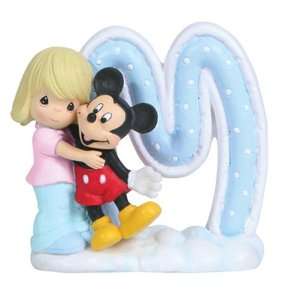 Precious Moments Disney Alphabet M Figurine, 2 3/4 Inch